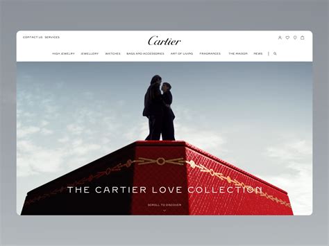 cartier love collection website